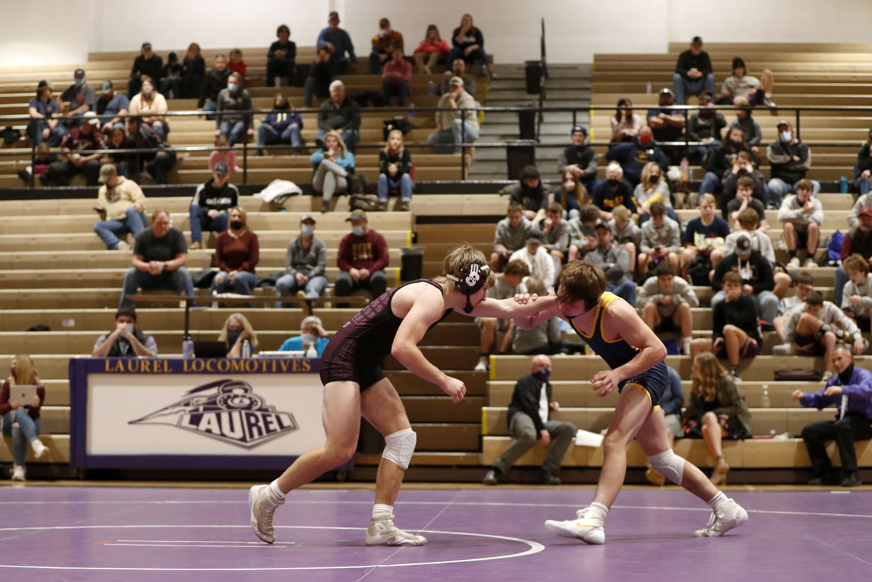 Laurel wrestling meet